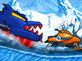 Spiele Car Eats Car: Winter Adventure